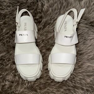 Prada Women's White Sandals